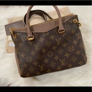 💯 Louis Vuitton Pallas BB Taupe